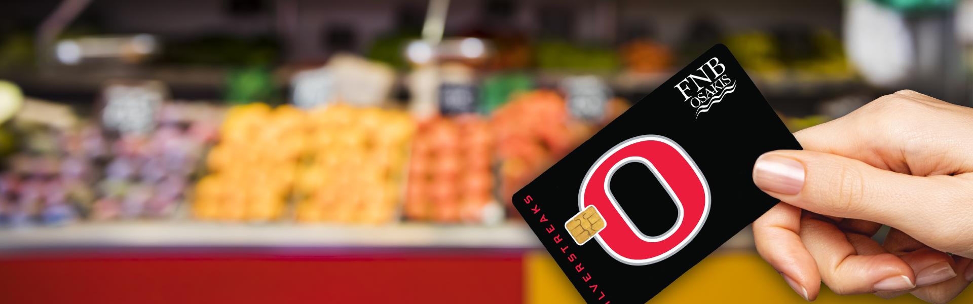silverstreaks card at a grocery store